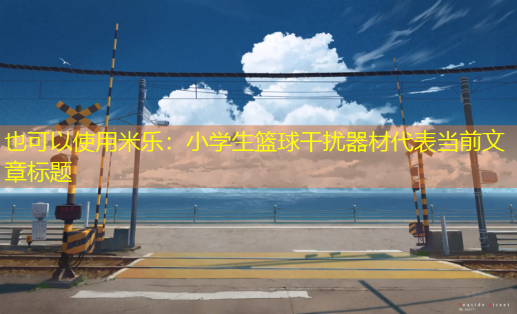 小學生籃球干擾器材